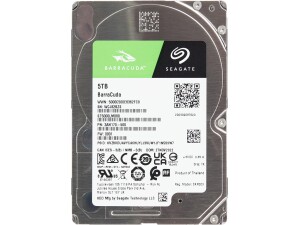 Seagate BarraCuda 5 TB Internal Hard Drive HDD-2.5 Inch SATA 6 Gb/s 5400 RPM 128 MB Cache for Computer Desktop PC (ST5000LM000)