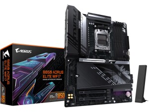 Gigabyte B850 AORUS ELITE WIFI7 Motherboard - AMD Ryzen 9000 Series CPUs, 14+2+2 Phases Digital VRM, up to 8200MHz DDR5 (OC), 1xPCIe 5.0 + 2xPCIe 4.0 M.2, 2.5 LAN, WIFI 7, USB 3.2 Gen 2x2