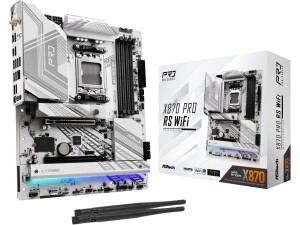 ASRock AMD X870 Pro RS WiFi AM5 DDR5 PCIe 5.0 ATX Motherboard