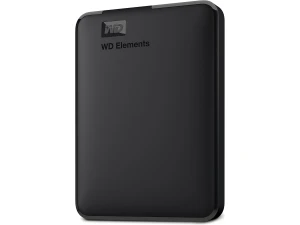 WD 6TB Elements portable external hard drive, USB 3.0, portable external storage, Plug-and-Play, SuperSpeed USB 3.2 Gen 1, Formatted for PC and Mac, Black