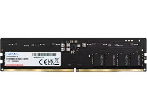Adata (AD5U56008G-B) 8GB (1x 8GB) DDR5 5600 U-DIMM Memory, 5600MHz, CL46, 1.1V, Limited Lifetime Warranty - Bulk