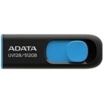 Adata UV128 512GB USB 3.2 Gen 1 Flash Drive, Black and Blue