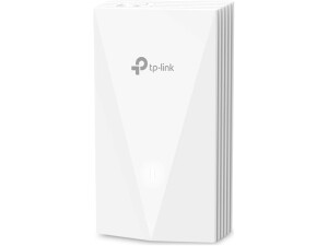 TP-Link EAP655-Wall WiFi 6 Access Point, AX3000 Wireless Access Points, 1 PoE+ Port Support Passive Gigabit PoE+, Omada Mesh, Easily Mount to Wall, Free EAP Controller Software