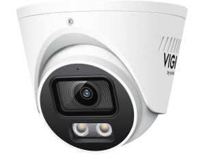 VIGI InSight S445S(2.8mm) 4MP ColorPro Turret Network Camera, Ultra Low-Light Color Night Vision, Smart Detection, Human and Vehicle Classification, IP67,Two-Way Audio,CMOS Sensor,H.265+ Compression