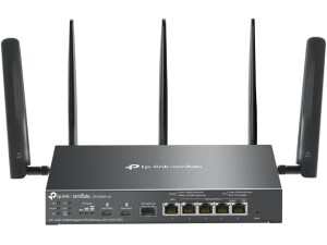 TP-Link ER706WP-4G AX3000 WiFi 6 Gigabit Internet Router, Dual-Band Wifi Booster, Omada Mesh WiFi Router, Support 4G+ Cat6, 5 Gigabit Ethernet Ports, High-security VPN, Centralized cloud management