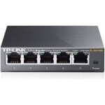 TP-Link TL-SG105E Managed 5-Port Gigabit Network Switch, 5x 10/100Mbps Ports, High Power Ethernet Splitter, Support QoS VLAN IGMP Snooping, Silent Operation, Traffic Port Prioritization