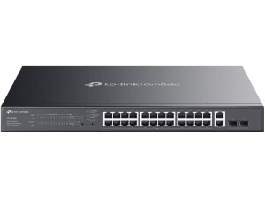 Omada 28-Port Gigabit Easy Managed Switch with 24-Port PoE+