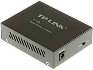 TP-Link MC220L Gigabit SFP Media Converter, 10/100/1000Mbps RJ45 to SFP, IEEE 802.3ab/3z Compliant, FX Port Support Hot-Swappable