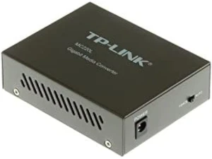 TP-Link MC220L Gigabit SFP Media Converter, 10/100/1000Mbps RJ45 to SFP, IEEE 802.3ab/3z Compliant, FX Port Support Hot-Swappable