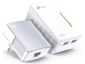 TP-Link TL-WPA4220KIT 2-Port Powerline Adapter WiFi Starter Kit, Range Extender, Broadband/WiFi Extender, WiFi Booster/Hotspot