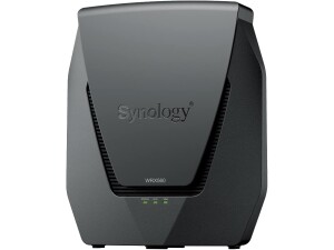 Synology Router WRX560 Wi-Fi 6 Dual-Band Mesh Enabled with Quad-Core 1.4 GHz (5 GHz/2.4 GHz) 512 MB DDR4 Memory, Synology SSL VPN