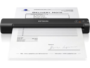 Epson Workforce ES-50 Ultra Portable A4 Document Scanner USB 3.0, 200-1200dpi, 5.5 seconds per page, Scan to Cloud or e-mail, Searchable PDF