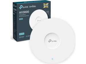TP-Link EAP653 AX3000 WiFi 6 Wireless Access Point, Dual Band Gigabit, PoE+ Powered, 160MHz Channel, Seamless Roaming, Ceiling Mount Wi-Fi Access points, Omada Mesh, Cloud Centralized Management