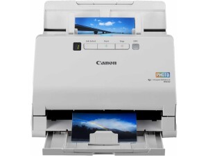 Canon imageFORMULA RS40 Photo & Document Scanner | Double-sided Scanning with USB for Home & Office | With Auto Photo Fix & Red Eye Correction | With Canon CaptureOnTouch Software