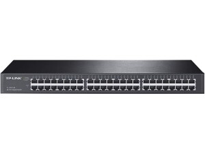 TP-Link 48-Port Unmanaged Gigabit Ethernet Switch, Steel Case, 19-inch Rack-Mount(TL-SG1048)