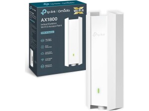 TP-Link EAP610-Outdoor WiFi 6 Access Point, AX1800 Dual Band Gigabit Wireless Access Points, Omada Mesh, PoE+ Powered, Indoor Outdoor Weatherproof, Seamless Roaming Extended Range, Cloud Management