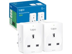 Tapo P100 (2-Pack) Smart Plug, Wi-Fi Plug, App Remote Control, Alexa Plug, Voice Control with Alexa and Google, Away Mode, Scheduling and Timer, Device Sharing, Easy Set Up, Multiple Safety Guarantees
