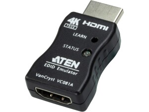 True 4K HDMI EDID Emulator Adapter VC081A ATEN up to 3840 x 2160 @ 60Hz (4:4:4)