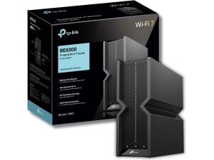 TP-Link Archer BE550 Tri-Band BE9300 WiFi 7 Router, 6-Stream 9.2Gbps Speed WiFi Router, Full 5x 2.5G WAN/LAN Ports, 6x Internal Antennas Covers Up to 2,000 Sq. Ft., VPN Support, Homeshield, Easy Setup