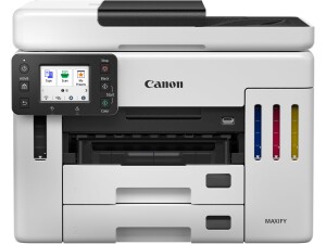Canon MAXIFY GX7150 Compact Office Printer - Colour Printers & Scanners All-in-One Wireless | MegaTank Inkjet Printer, Copier, Scanner | Wi-Fi, Ethernet & USB Connectivity