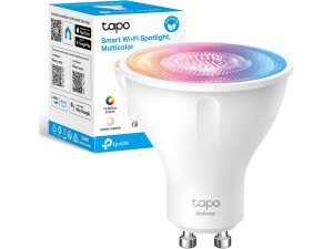 Tapo L630 Smart Bulb, GU10 Lamp Base, Alexa Light Bulb, Smart Light Bulb Spotlight, 16 Million Colours, White Tunable, High Lumen and Dimmable, Remote Control, Voice Control Alexa and Google
