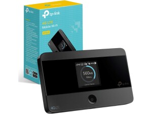 TP-Link M7350 4G Cat4 LTE Portable WiFi, Mobile MiFi Hotspot, Connection with up to 10 Devices, Up to 8 Hours of Battery, Compatible with Most of the Network, Rechargeable, Easy App Management
