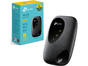 TP-Link M7010 4G LTE Portable WiFi, Mobile WiFi Hotspot Works up to 8 Hours, Caravan, Travel 4G Router, SIM Card Slot, Unlocked LTE-Advanced MiFi, Share up to 10 Devices, App Management