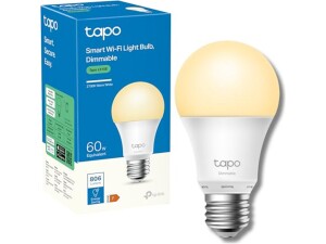 Tapo L510E Smart Bulb, Smart WiFi LED Light, E27, Works with Amazon Alexa(Echo and Echo Dot), Google Home, Dimmable Soft Warm White, No Hub Required [Energy Class F]