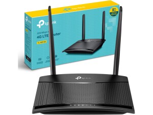 TP-Link TL-MR100 300 Mbps Wireless N 4G LTE Router, Supports Up to 32 Devices, 4G Router With Sim Slot, WiFi Mode, Parental Controls, Guest Network, Encryptions for Secure Network, Easy Setup