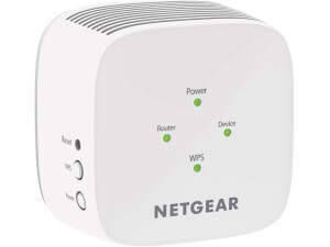 NETGEAR WiFi Extender Booster EX3110 | Dual Band Wifi Extender | Internet Booster | Works with any Wifi Router | Easy Setup UK Plug