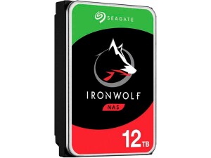 Seagate IronWolf ST12000VN0008 - Hard drive - 12 TB - internal - 3.5" - SATA 6Gb/s - 7200 rpm - buffer: 256 MB Mechanical Hard Disk