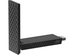 NETGEAR Nighthawk WiFi 7 USB 3.0 Adapter (A8500) BE5000 Tri-Band Wireless Gigabit Speed (Up to 5.0 Gbps) 6 GHz Band Works with Any Router or Mesh System for Windows 11 PC