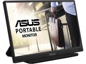ASUS ZenScreen MB166C Portable USB Monitor- 15.6 inch, Full HD, IPS, USB Type-C, Flicker Free, Blue Light Filter, Anti-glare surface