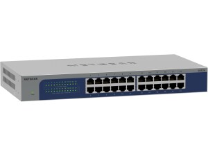 NETGEAR 24 Port Gigabit Ethernet Switch (GS524) | Unmanaged Network