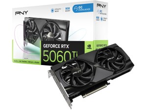 PNY GEFORCE RTX 5060 Ti 8GB Overclocked Dual Fan DLSS 4