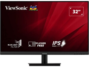 ViewSonic VA3209-2K-MHD 32-inch 2K QHD IPS Monitor, 75Hz VRR, HDR10