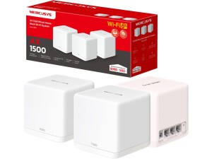 MERCUSYS AX1500 Whole Home Mesh WiFi 6 System, Coverage up to 6,000