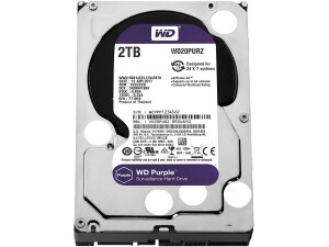 WD 2 TB Surveillance Hard Drive - Purple