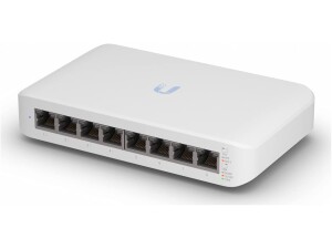Ubiquiti USW-LITE-8-POE UniFi Switch Lite 8 Port Gigabit Managed Switch with 4 POE+ Ports (UK Plug)