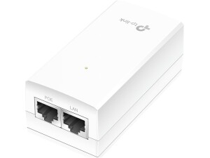 TP-Link TL-POE2412G 24V Passive PoE Adapter (Supports 24V Passive PoE, Wall Mounted, Plug & Play, Only Compatible with 24V Passive PoE Products) White