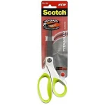 Scotch 20 cm Titanium Scissors - White/Green