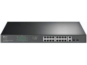 TP-Link TL-SG1218MP 18-Port Metal Gigabit Rackmount PoE Switch with 16 PoE+ (250W)