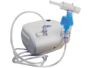 A&D Medical Nebuliser Machine for Adults Compressor Nebulizer Compact Inhaler UN-014 with Portable Design and Carry Case
