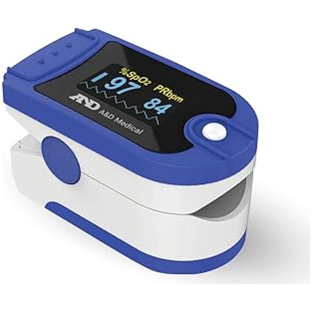 O2 Sat Supplies A&D Medical UP-200 Pulse Oximeter – CE Approved Blood Oxygen Monitor ...