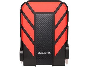 ADATA AHD710P-2TU31-CRD Dashdrive Durable HD710 Pro External Hard Disk Drive, USB 3.1 (2TB, Red)