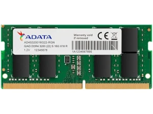ADATA Premier 16GB, DDR4, 3200MHz (PC4-25600), CL22, SODIMM Memory, 2048x8