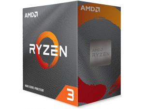 AMD Ryzensets 3 4100 processor (4 cores/8 threads, 65W DTP, 6 MB cache, up to 4.0 GHz max. Boost, wraith stealth cooler)
