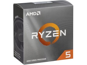 AMD Ryzensets 5 4500 Processor (6 Cores/12 Threads, 65W DTP, AM4 Socket, 11 MB Cache, Up to 4.1 GHz Max Boost, wraith stealth cooler)