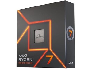 AMD Ryzensets 7 7700X Processor (integrated Radeon Graphics, 8 cores/16 threads, 105W DTP, AM5 Socket, 40MB cache, up to 5.4 GHz max boost, no cooler)