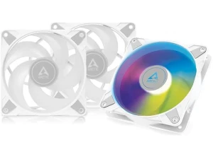 ARCTIC P12 PWM PST A-RGB (3 Pack) - PC Fan, 120mm Fan, PC Case Fan, Optimized for static pressure, Semi-passive